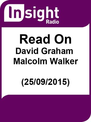 cover image of Read On: David Graham, Malcolm Walker (25/09/2015)